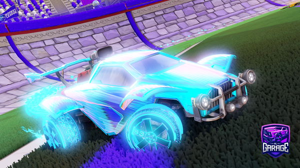 A Rocket League car design from PrAspect