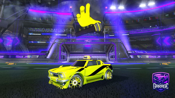 A Rocket League car design from Together-laser7