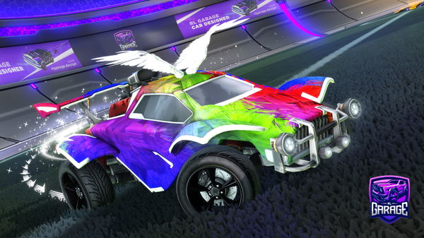 A Rocket League car design from i2kClxpzz