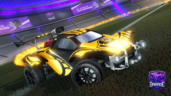 A Rocket League car design from Levyje