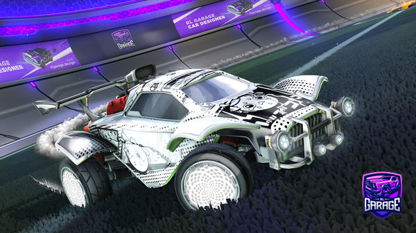 A Rocket League car design from Kexcu