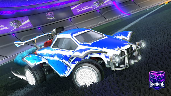 A Rocket League car design from skyRL123