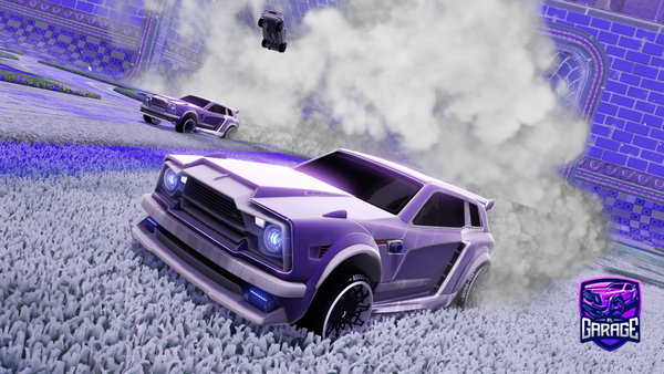 A Rocket League car design from SpaceCat80