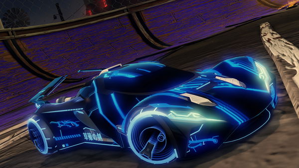 A Rocket League car design from Polar-Ray