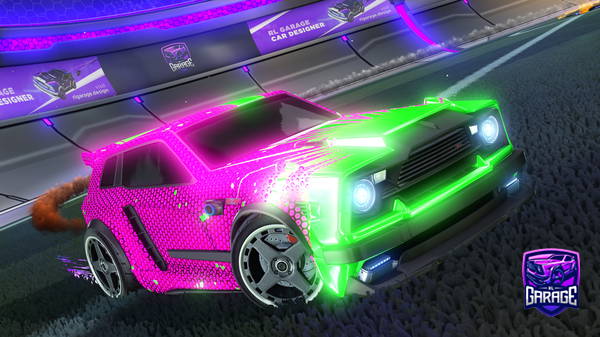 A Rocket League car design from Lukevsav