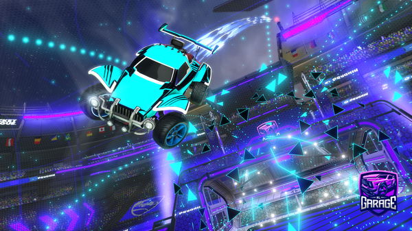 A Rocket League car design from supposednet