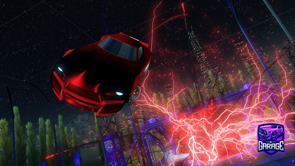 A Rocket League car design from Parea