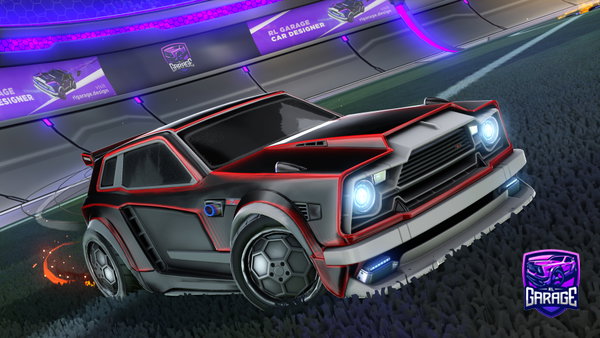 A Rocket League car design from Nistor