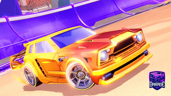 A Rocket League car design from DrPickle