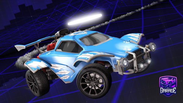 A Rocket League car design from SGR2