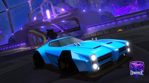 A Rocket League car design from Nicobalta