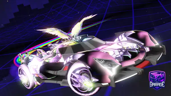 A Rocket League car design from TopBinner