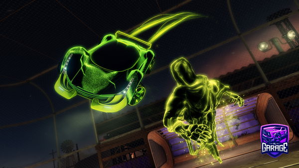 A Rocket League car design from neksordir