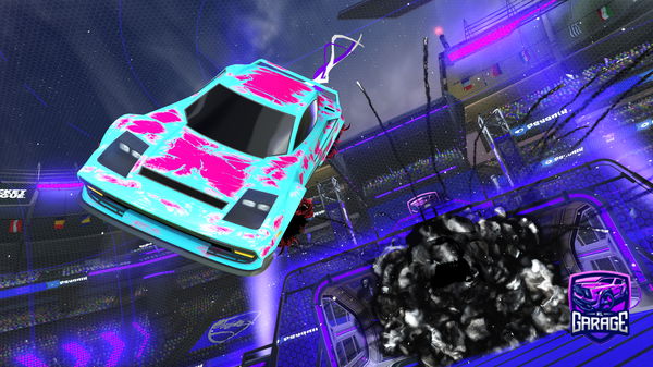 A Rocket League car design from Kiriso