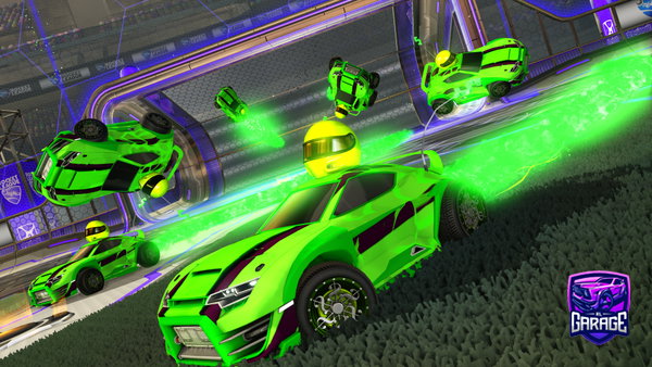 A Rocket League car design from CactusJustin_