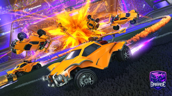 A Rocket League car design from Fraftyxd
