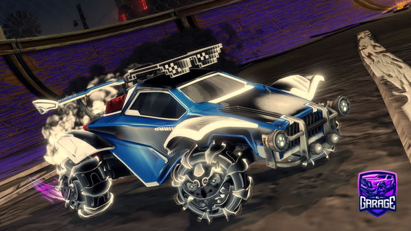 A Rocket League car design from Devxn5006