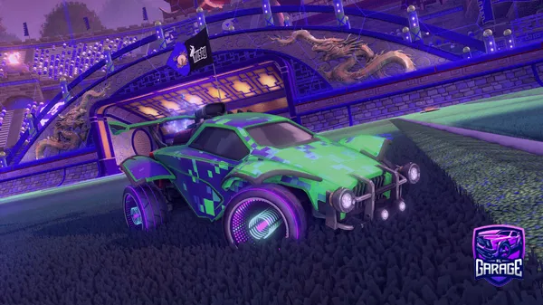 A Rocket League car design from Azixo