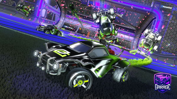 A Rocket League car design from BajanAmerican_YT