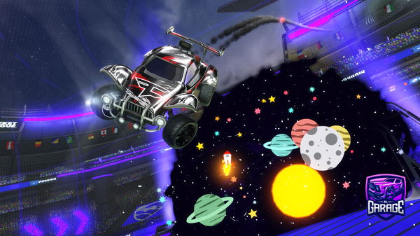 A Rocket League car design from browndogiirl