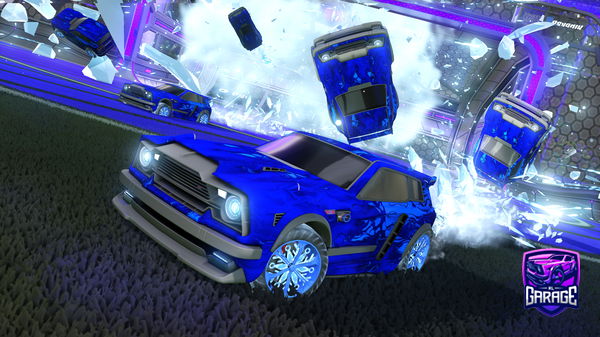 A Rocket League car design from Paul43