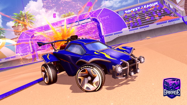 A Rocket League car design from whiteoctane12345