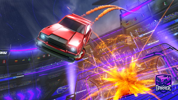 A Rocket League car design from cole2turner