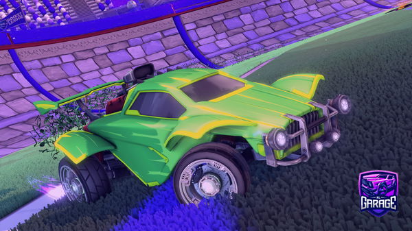 A Rocket League car design from Crayonzs