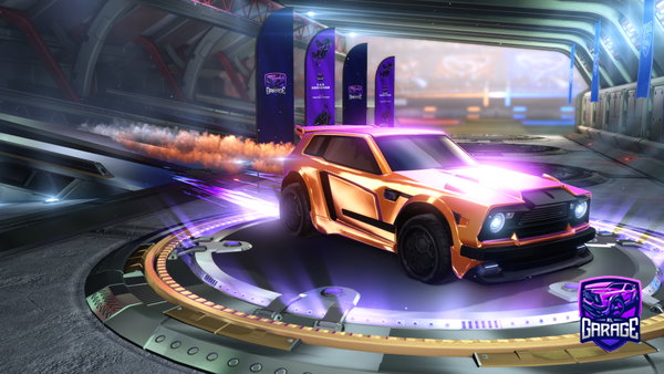 A Rocket League car design from Shadow_BlubX