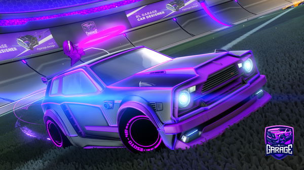 A Rocket League car design from WakTasticYT