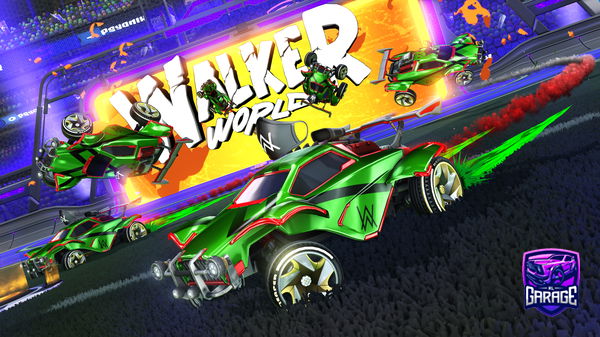 A Rocket League car design from GboyRL_YT