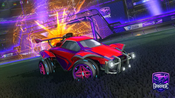 A Rocket League car design from PCH8166