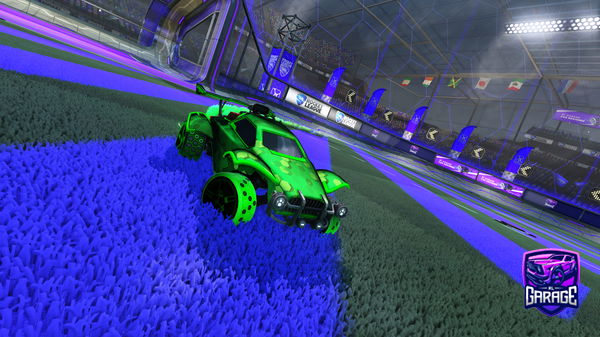 A Rocket League car design from DXRKMENACE