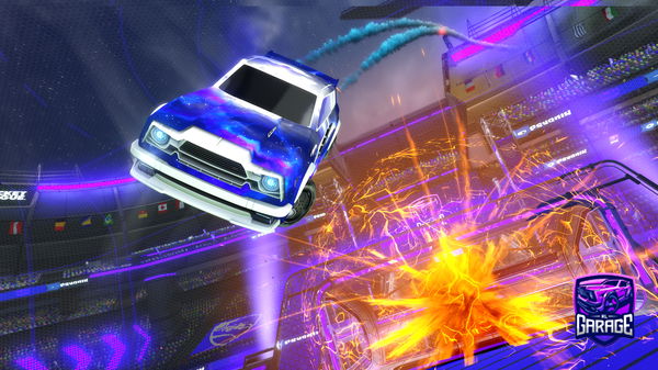 A Rocket League car design from I-Trade-Fennec