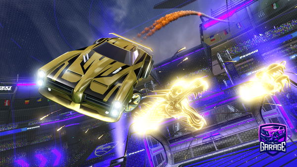 A Rocket League car design from frostfrye