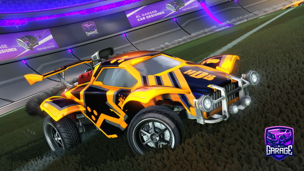 A Rocket League car design from Sylver_Kid