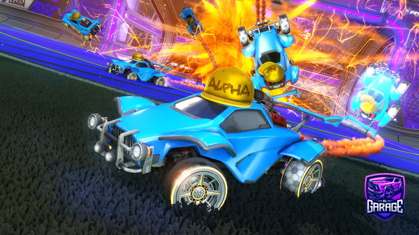 A Rocket League car design from FiNAL-ViLLAiN