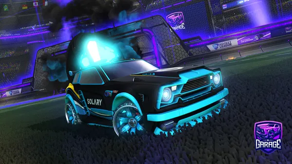 A Rocket League car design from sneakers81