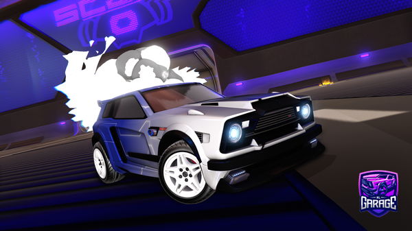 A Rocket League car design from m-db-y