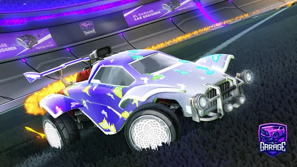 A Rocket League car design from charliejones2014