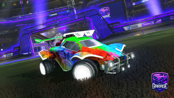 A Rocket League car design from aAAubin