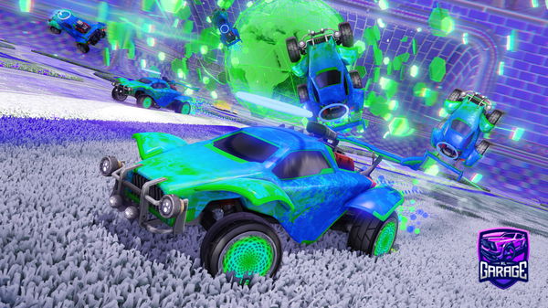 A Rocket League car design from SpeedDem0n