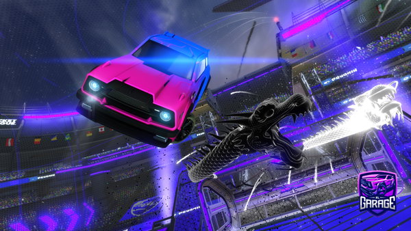 A Rocket League car design from Oscarb055