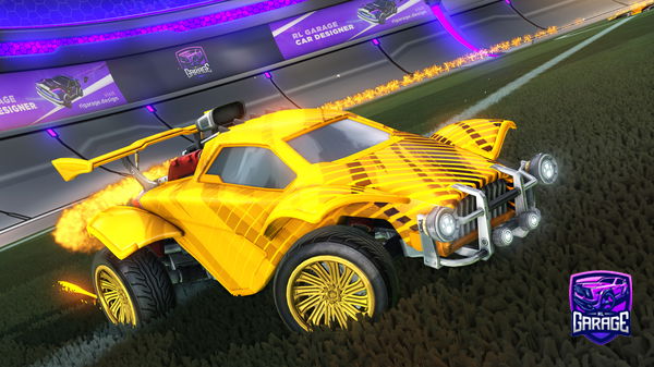 A Rocket League car design from cuccumello_goat