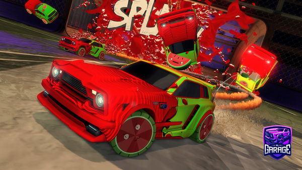 A Rocket League car design from Smudo_Lang