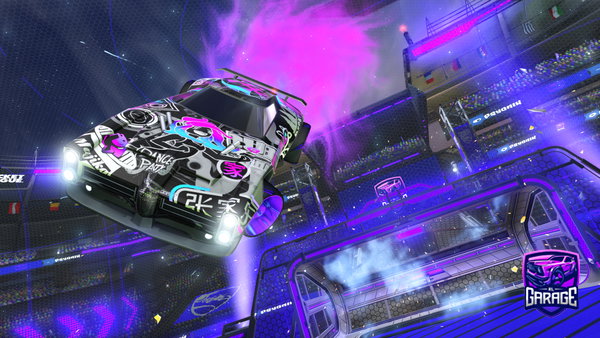 A Rocket League car design from Canoxr