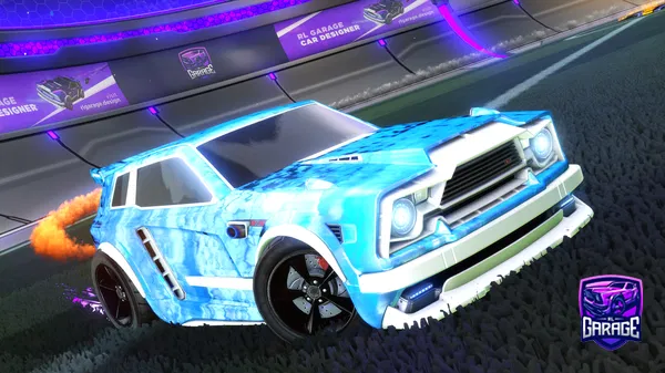 A Rocket League car design from AMC_jordan