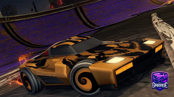 A Rocket League car design from CrspyChkn