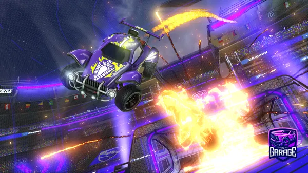 A Rocket League car design from Ricky21