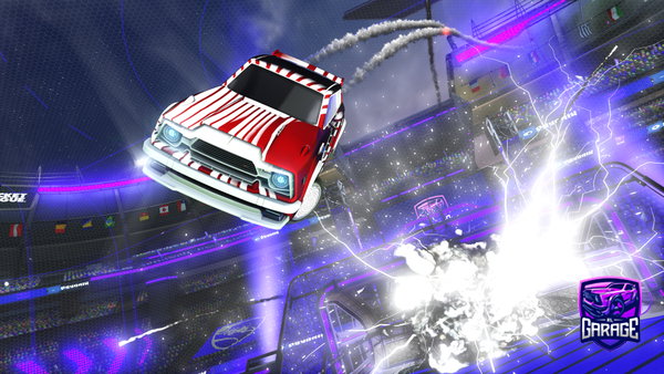 A Rocket League car design from beasty27